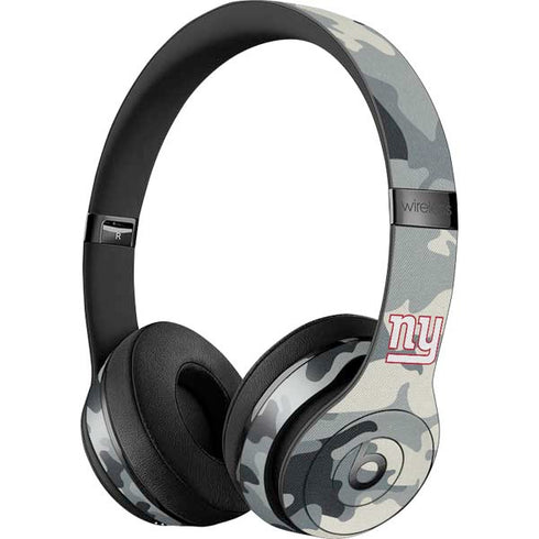 NFL New York Giants Camo Beats Solo 3 Wireless Skin